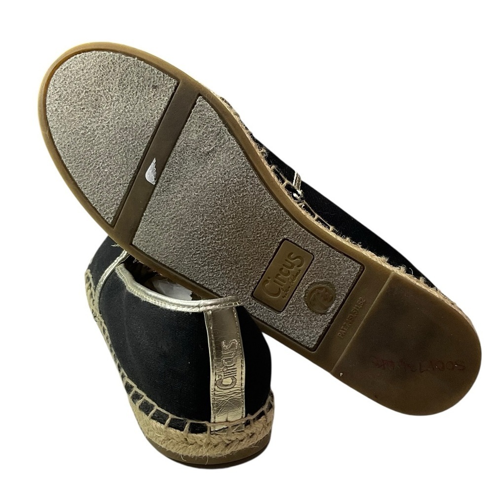 Sam Edelman Beach Babe Black Espadrilles with Pink Detail - Picture 8 of 10